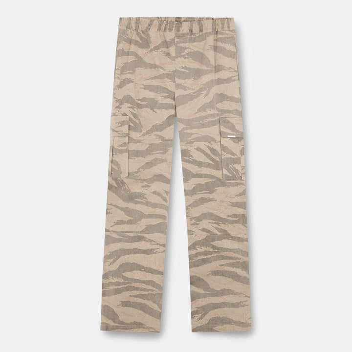Camo Cotton Cargo Trousers