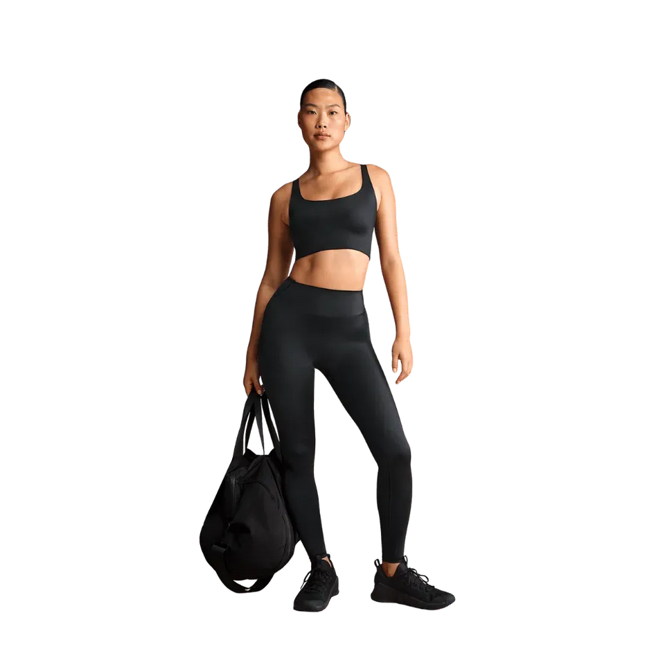 Nike x Skims Shine Women's High-Waisted Bonded 26" Leggings Obsidian