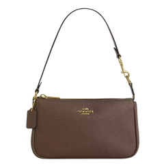 Coach Nolita 19 Pebbled Leather Dark Stone