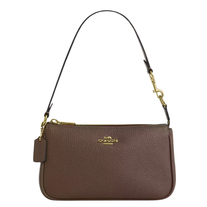Coach Nolita 19 Pebbled Leather Dark Stone