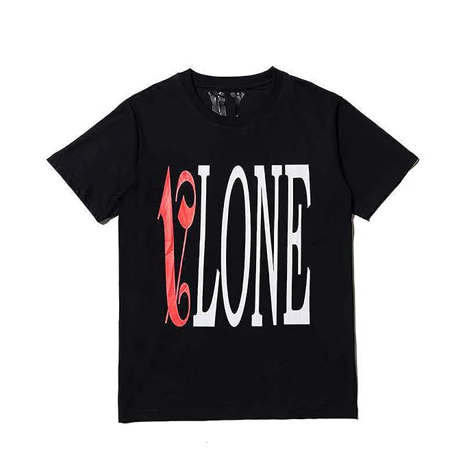 Vlone x Palm Angels T-Shirt with a large red V graphic