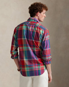 Ralph Lauren Classic Fit Plaid Oxford Workshirt