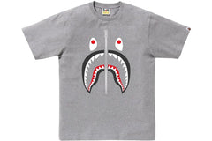 BAPE A Bathing Ape Shark T-Shirt Gray