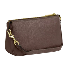 Coach Nolita 19 Pebbled Leather Dark Stone