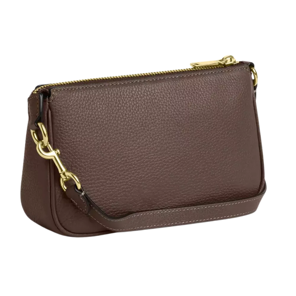 Coach Nolita 19 Pebbled Leather Dark Stone
