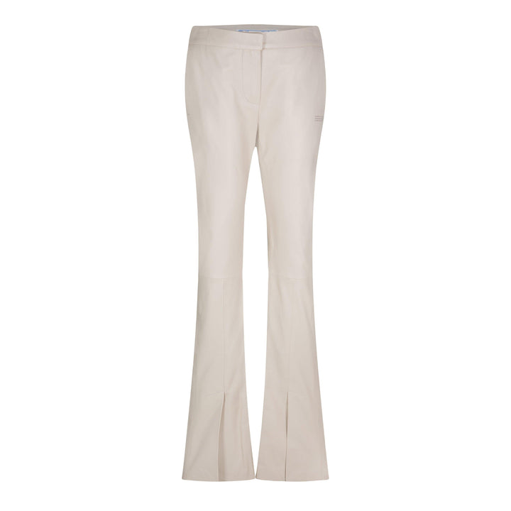 Leather Flared Pants