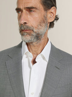 Zegna Grey Centoventimila Wool Suit