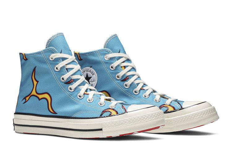 1Converse Chuck Taylor All Star 70 Hi Golf le Fleur Flames