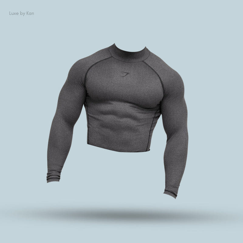 Gymshark Element Baselayer Mock Neck Long Sleeve T-Shirt