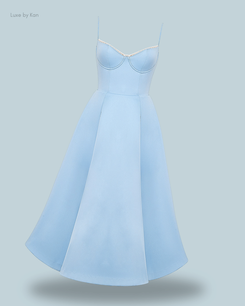 HOUSE OF CB  Mademoiselle Tulle Midi Dress