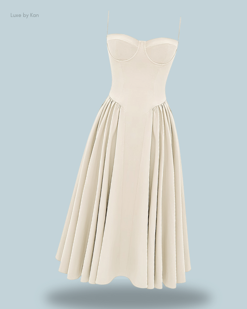 HOUSE OF CB Samaria Gathered Midi Dress