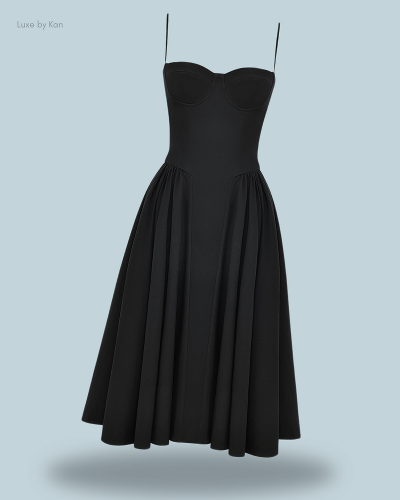 HOUSE OF CB Samaria Gathered Midi Dress