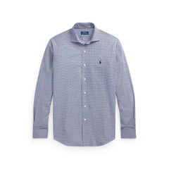 Poplin Check Long-Sleeve Patterned Shirt