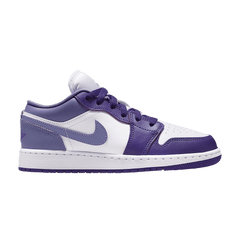 Jordan 1 Low Court Purple White Dusty Amethyst (GS)