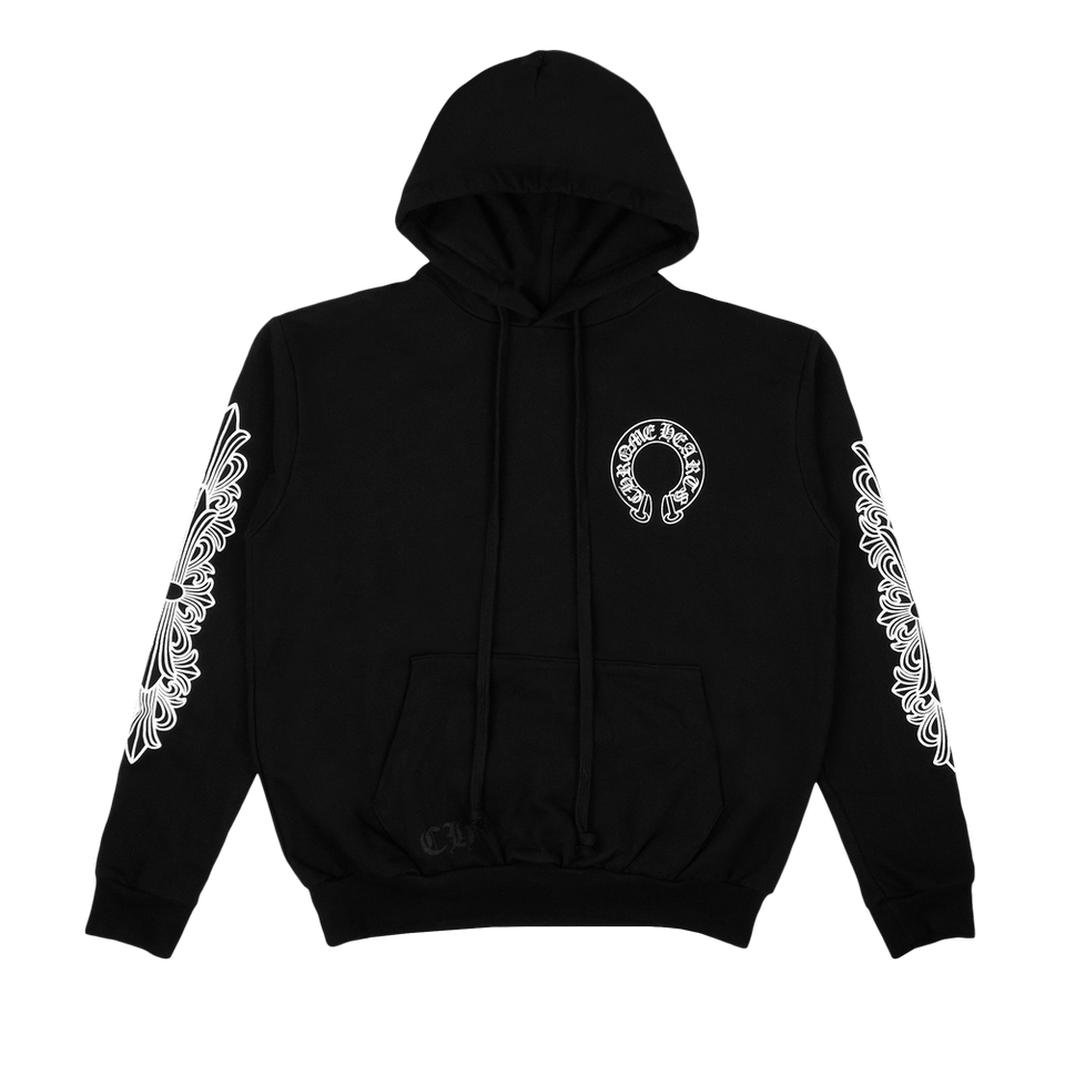 Chrome Hearts Horseshoe Hoodie Black