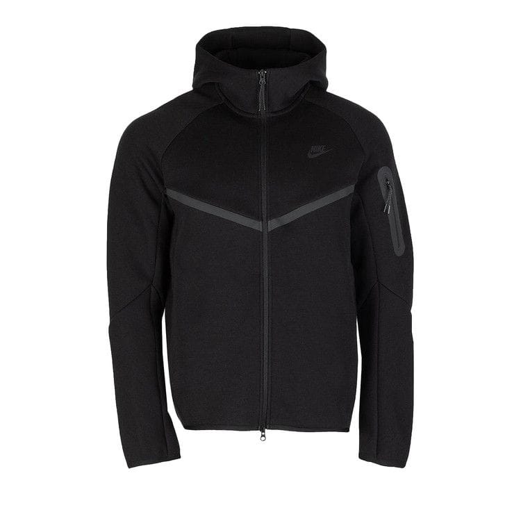 Nike Tech Full-Zip Windrunner Hoodie Black