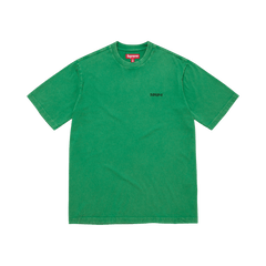 Supreme Washed Shorts-Sleeve Top Green