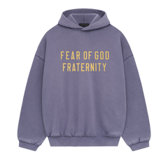 Fear Of God Essentials Heavy Fleece Hoodie Lavender
