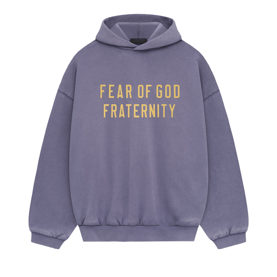 Fear Of God Essentials Heavy Fleece Hoodie Lavender
