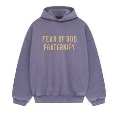 Fear Of God Essentials Heavy Fleece Hoodie Lavender