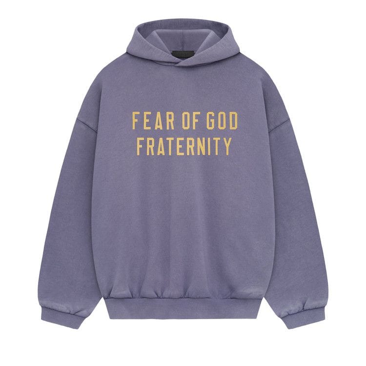 Fear Of God Essentials Heavy Fleece Hoodie Lavender