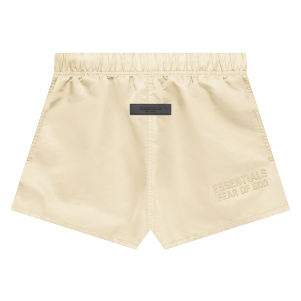 FEAR OF GOD ESSENTIALS WHITE SHORTS
