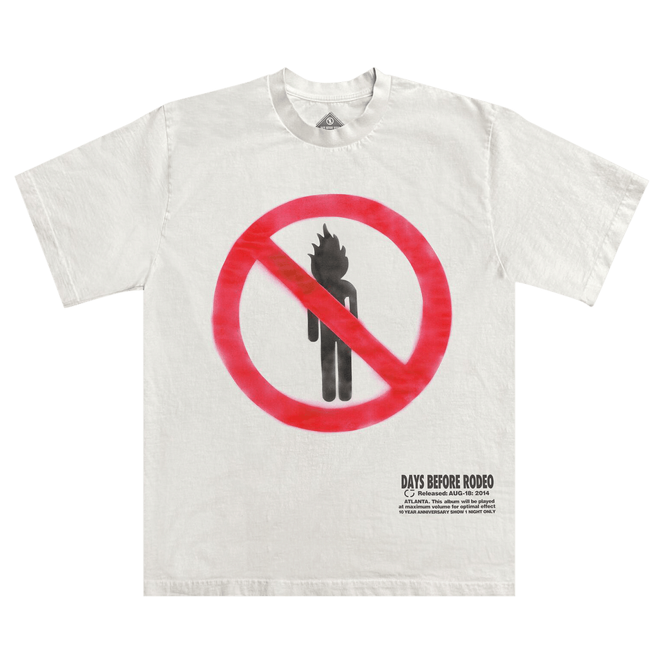 Cactus Jack by Travis Scott Rodeo T-Shirt White