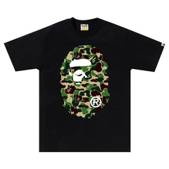 ABC CAMO BIG APE HEAD RELAXED T-Shirt BLACKGREEN