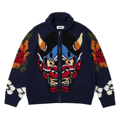 Palace Demon Cowichan Knit Blue