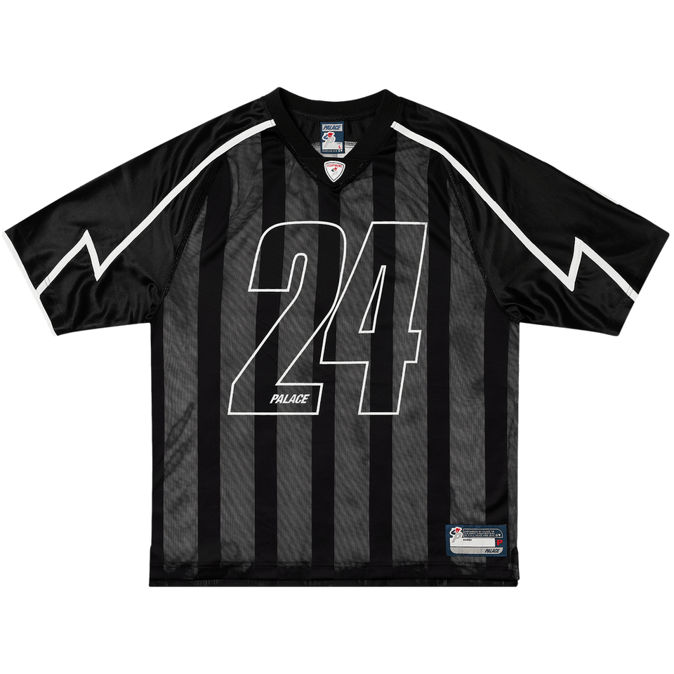 Palace Meshy Stripe Jersey Black