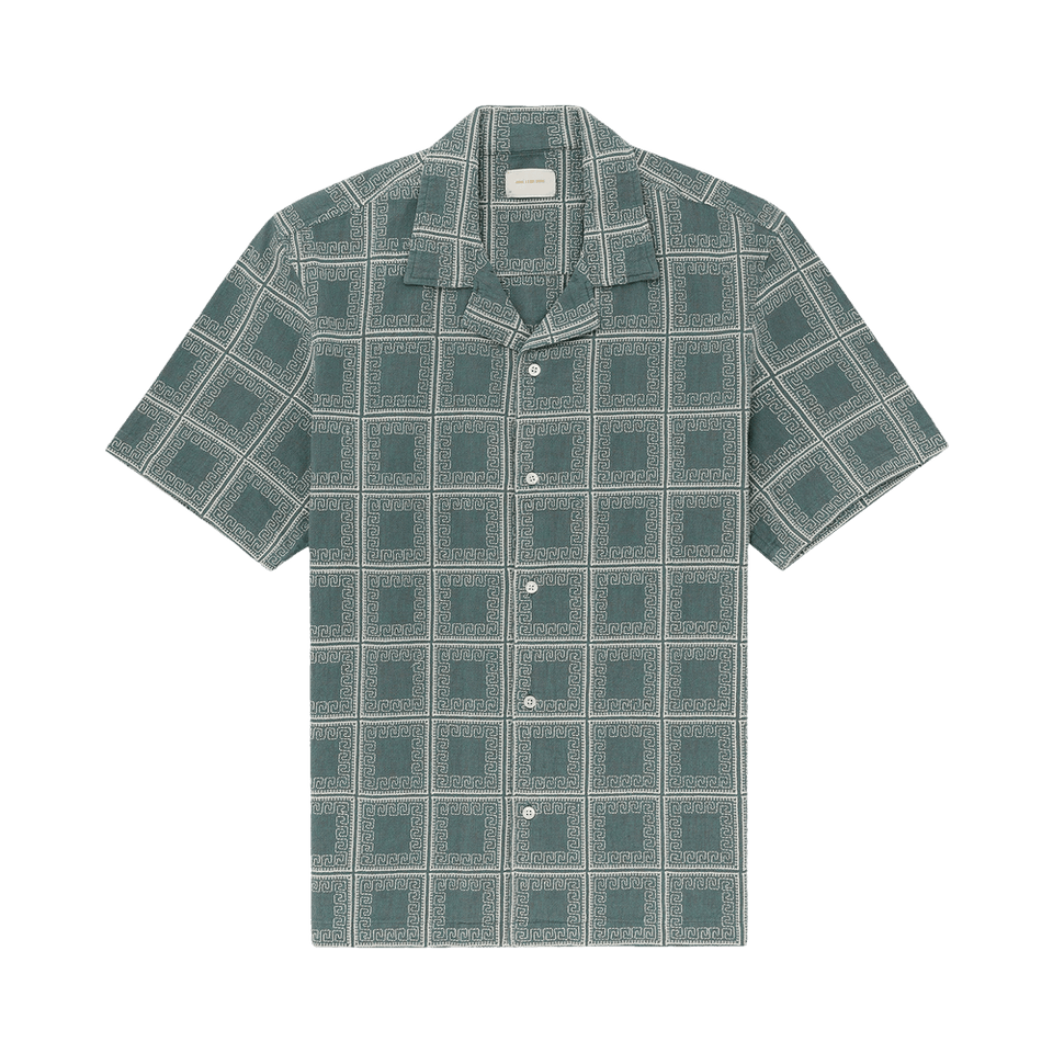 Aimé Leon Dore Tea Towel Leisure Shirt Slate Green