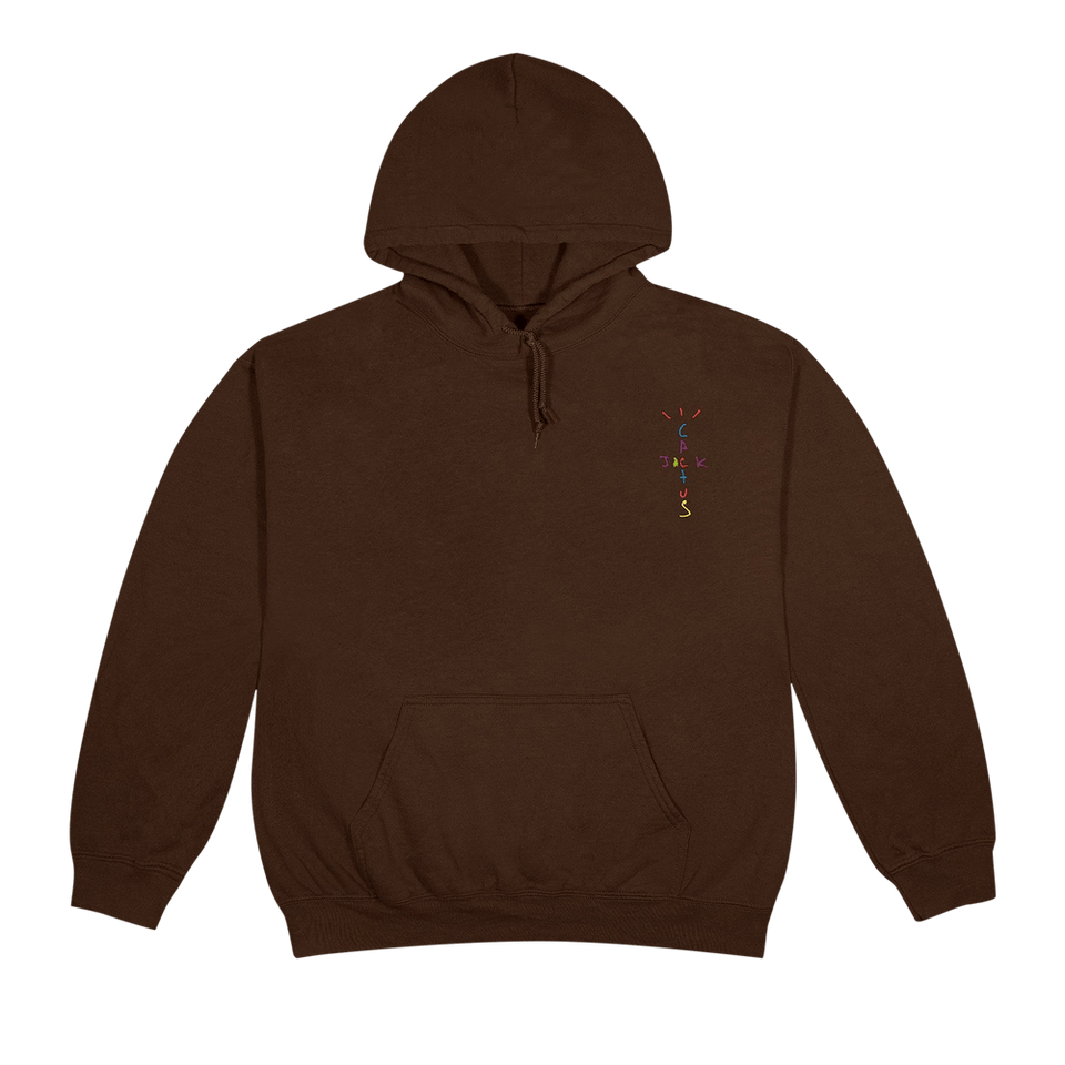 Cactus Jack by Travis Scott x McDonald's Smile Hoodie Brown