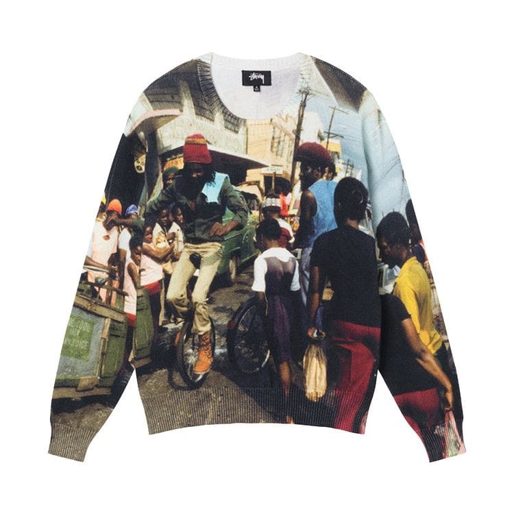 Stussy Peter Tosh Print Sweater Multicolor