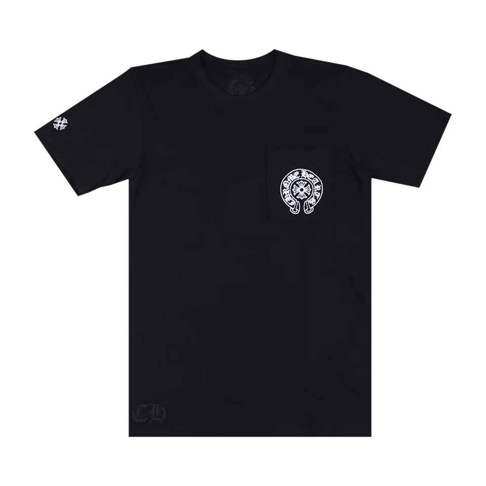 Chrome Hearts Multicolor Horseshoe T-Shirt Black