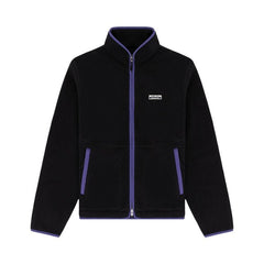 Aimé Leon Dore Lightweight Full Zip Fleece Jacket Jet Black