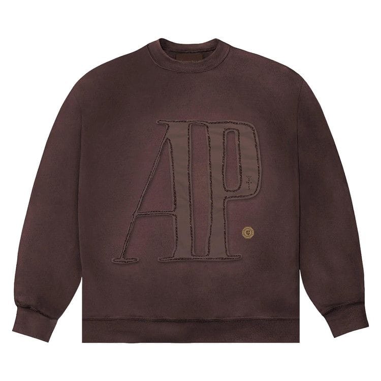 Cactus Jack by Travis Scott x Audemars Piguet Logo Crewneck Brown