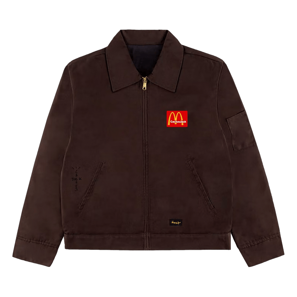 Cactus Jack by Travis Scott x McDonald's Billions Served Work Jacket Brown