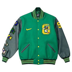 Nike x Class Trip x Grateful Ducks Lettermen Jacket Green