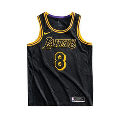 Nike Kobe Mamba Mentality Big Kids Los Angeles Lakers City Edition Swingman Jersey Black