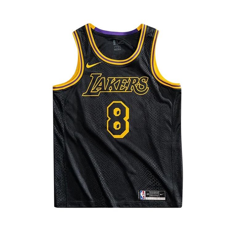 Nike Kobe Mamba Mentality Big Kids Los Angeles Lakers City Edition Swingman Jersey Black