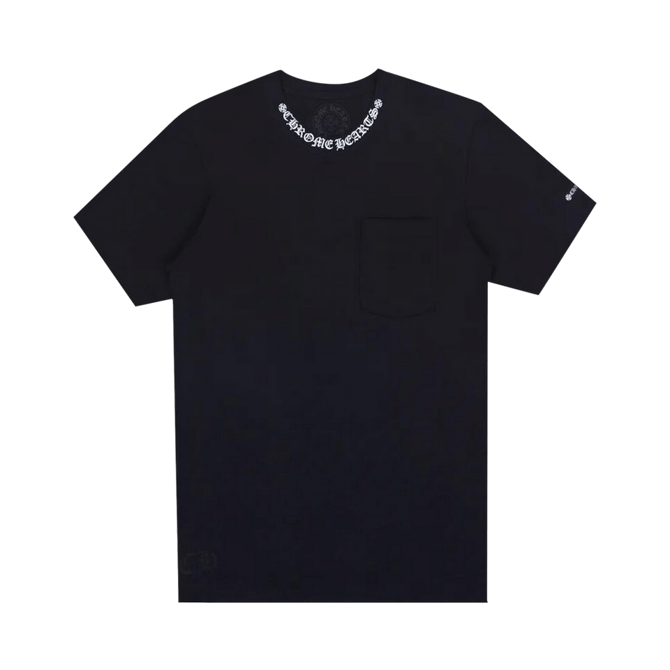 Chrome Hearts Neck Logo T-Shirt Black