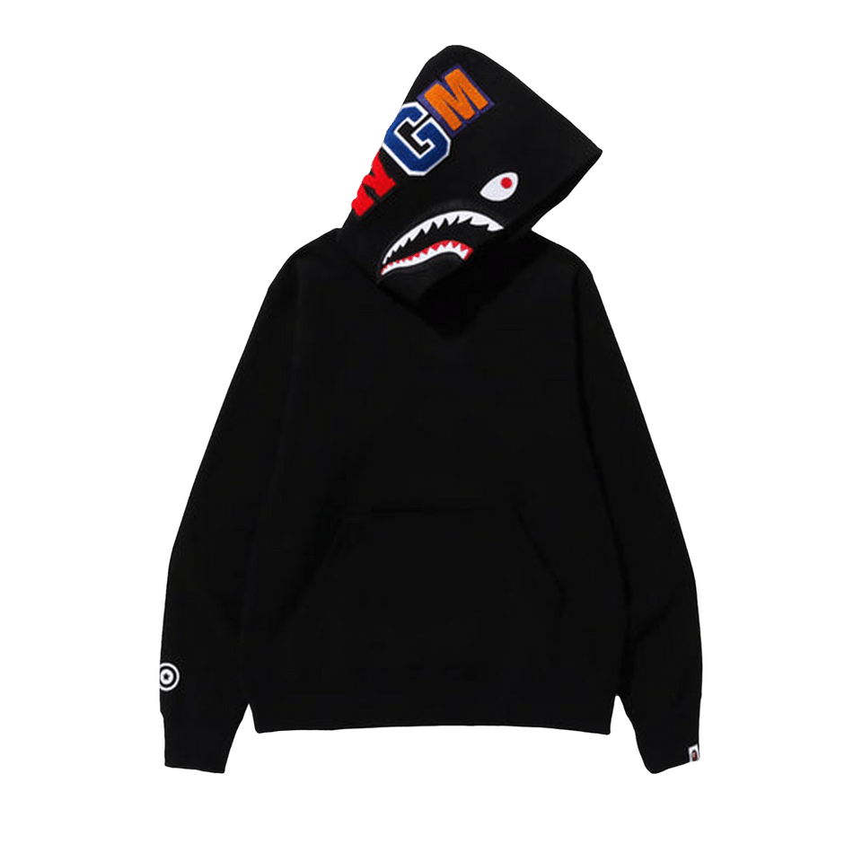 BAPE Shark Pullover Hoodie Black