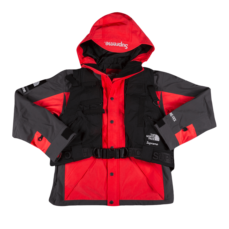 Supreme x The North Face RTG Jacket + Vest Bright Red