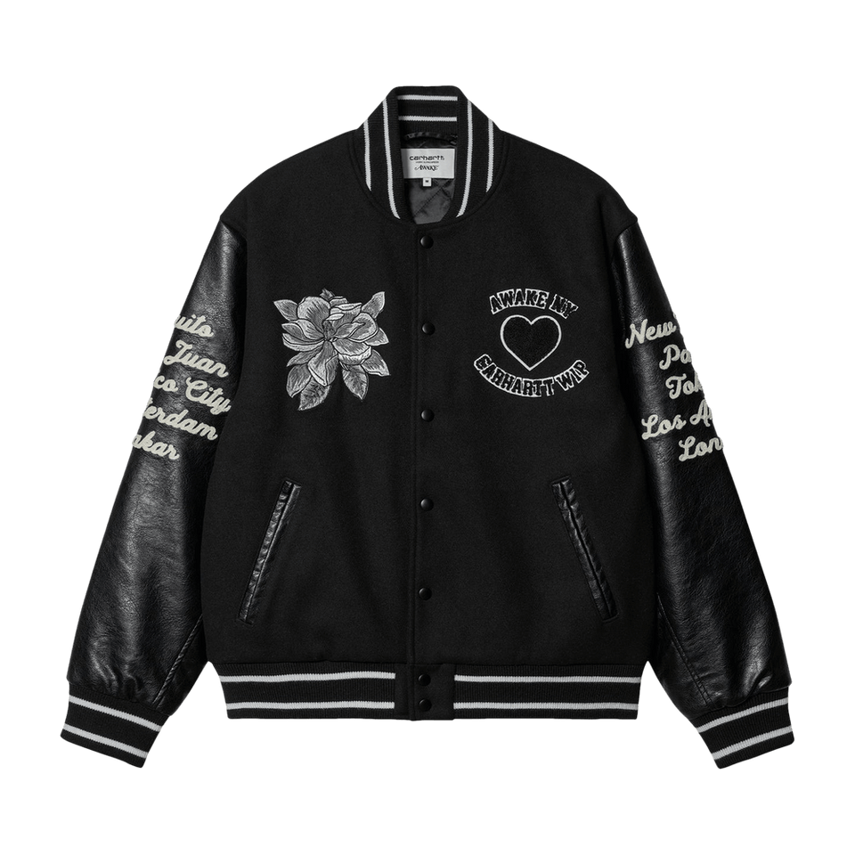 Carhartt WIP x Awake NY Teddy Jacket Black