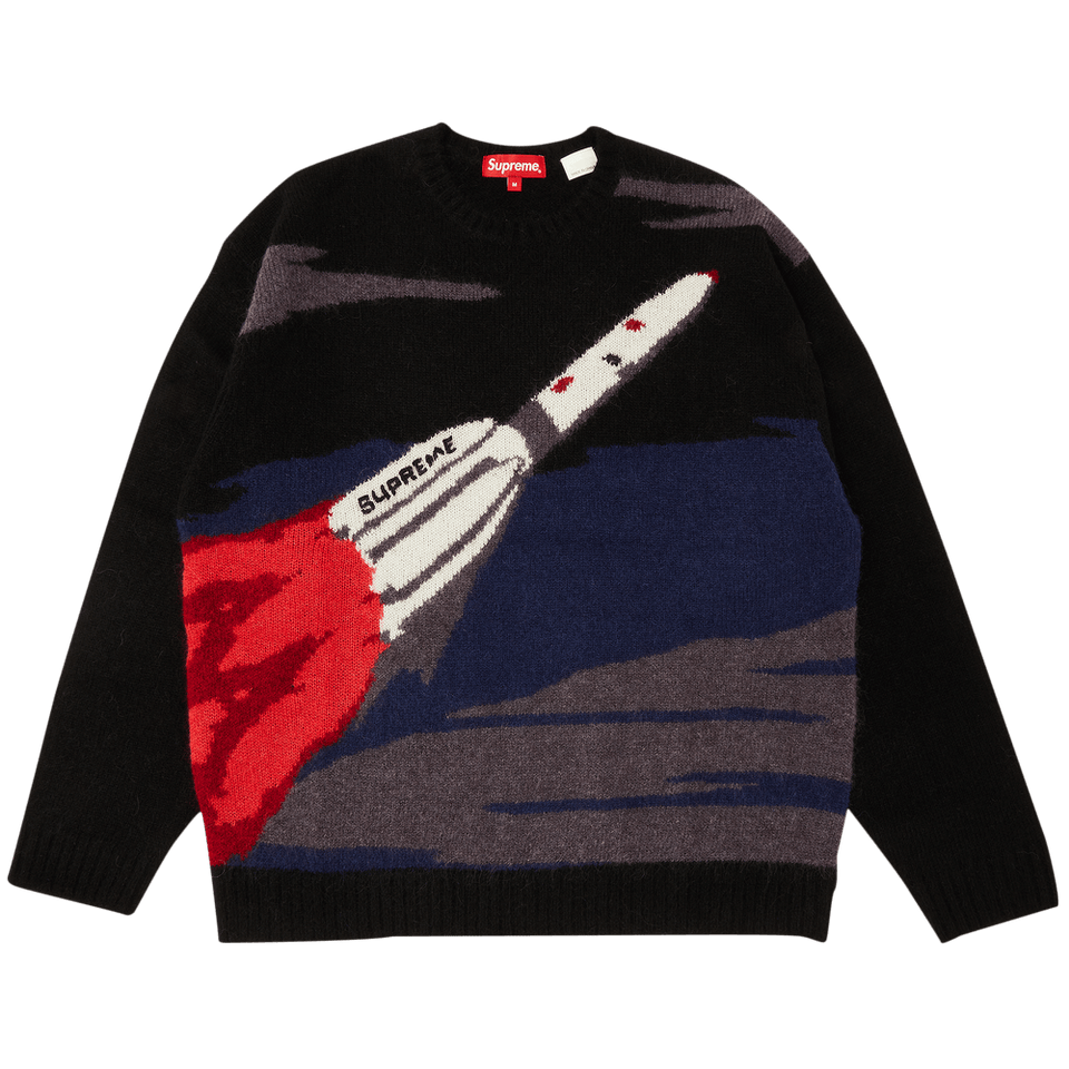 Supreme Rocket Sweater Black