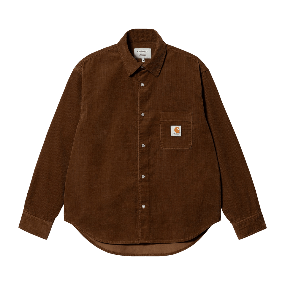 Carhartt WIP x Awake NY Shirt Hamilton Brown