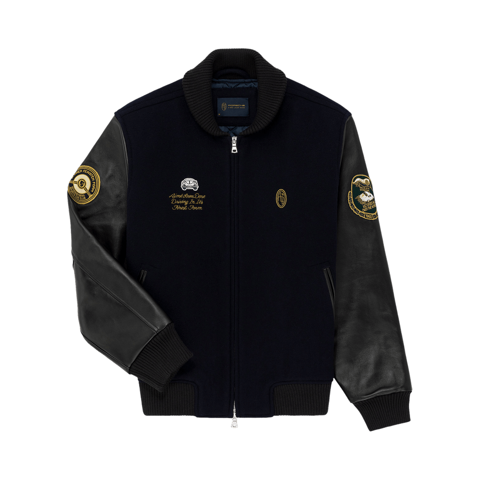Aimé Leon Dore x Porsche 356 Team Jacket Navy Blazer