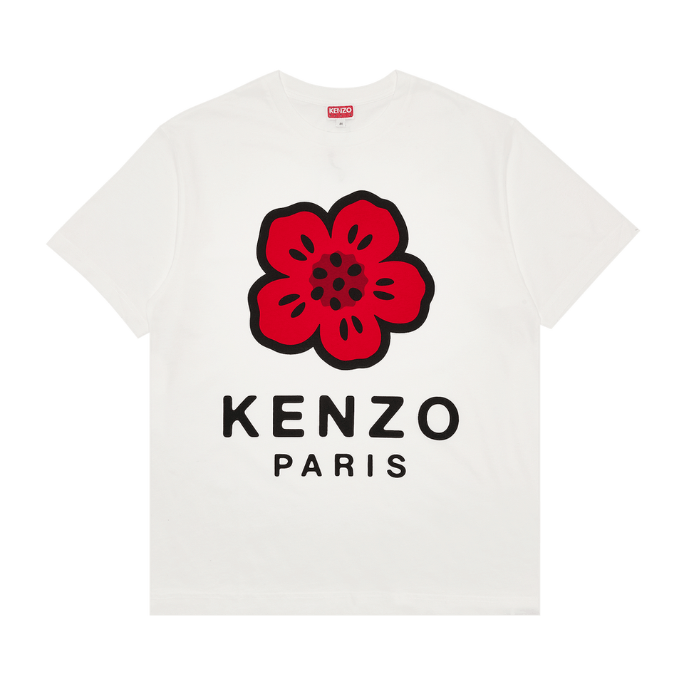 Kenzo Boke Flower Classic T-Shirt Off White