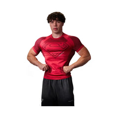 YoungLA Superman Compression Tees 'Red'