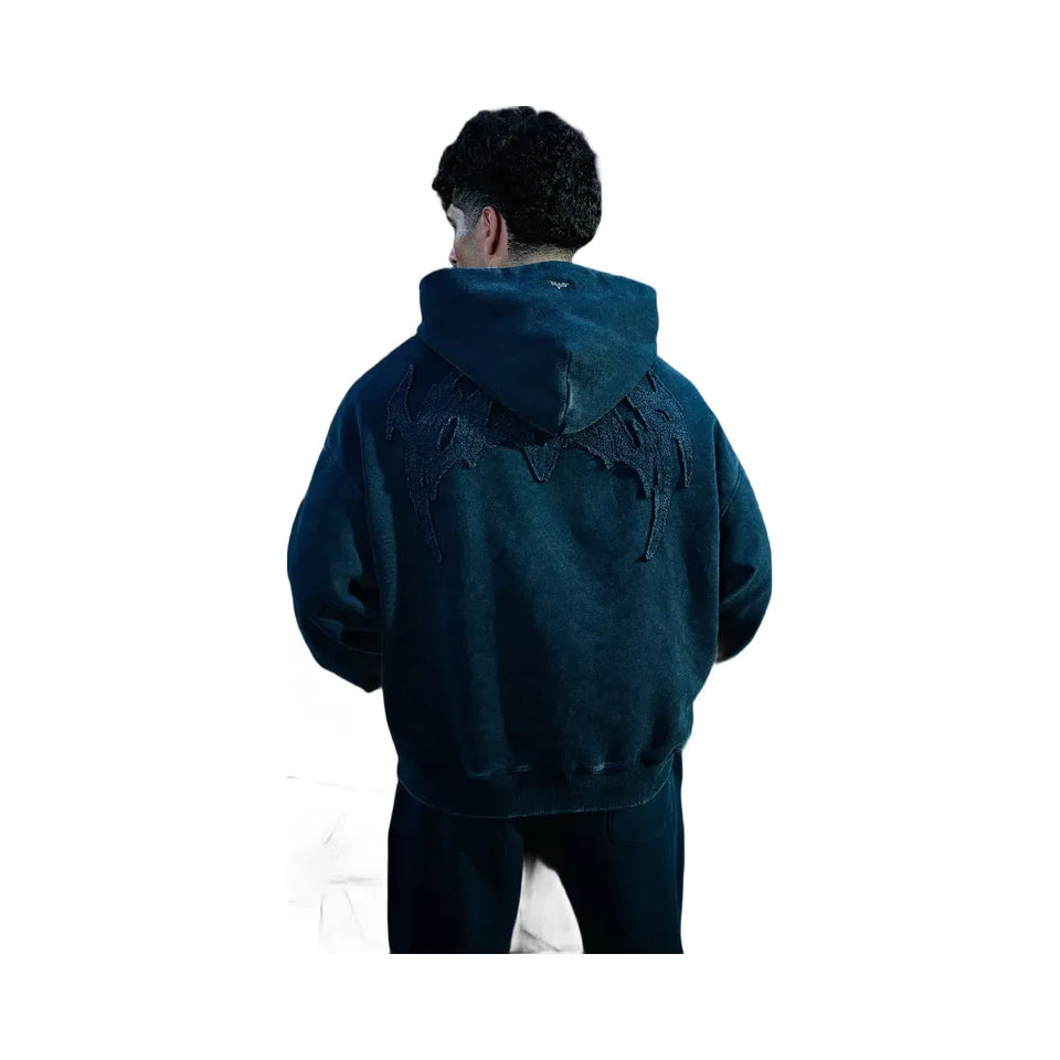 YoungLA Batman Stealth Hoodies 'Black Wash